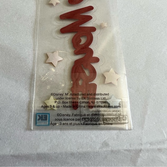 NWT Disney EK Success Mickey Mouse Title Dimensional Sticker Set - Picture 6 of 6